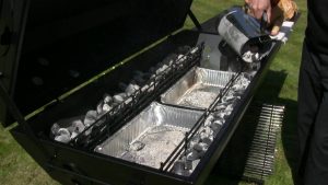 Grill med kul